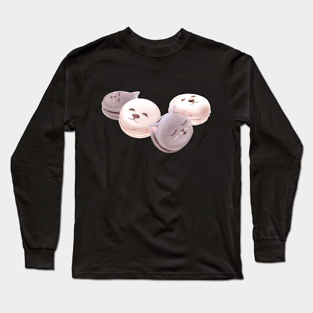 Macaron Long Sleeve T-Shirt by zkozkohi